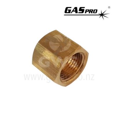 GASpro Right Hand Regulator Inlet Nut Nitrogen