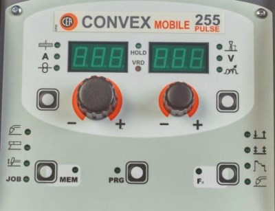 CEA Convex Mobile 255 250amp Pulse/Dual Pulse Mig Machine 400V Package