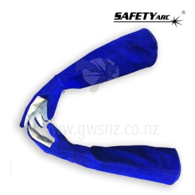 WELDarc Blue Extra Long Arc Welding Gloves