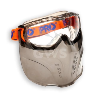 Pro Choice Vadar/Goggle Face Mask Combo Clear 5000