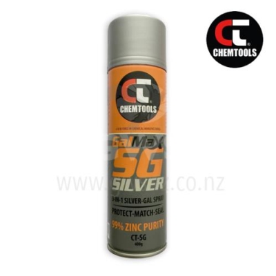 Chemtools GalMax NPR Silver Galvanising Paint 400G