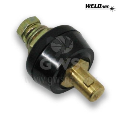 WELDarc Large Dinse Panel Male Plug Machine 35-50mm