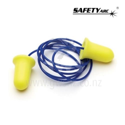 SAFETYarc Earplugs Class 5 Corded (100/box)