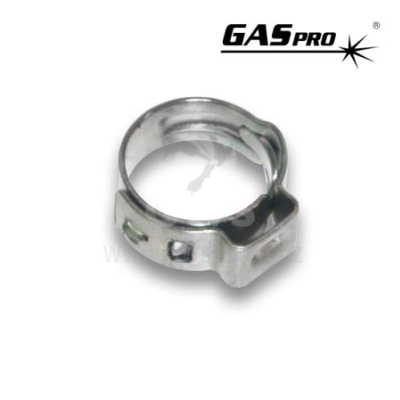 GASpro Single Ear Stainless Hose Clip With Inner Ring