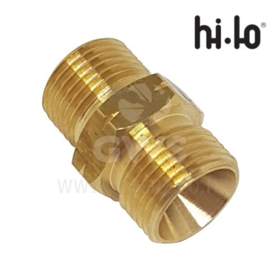 Hi-Lo Cutting Torch Outlet Coupler 3/8bsp-5/8unf LH