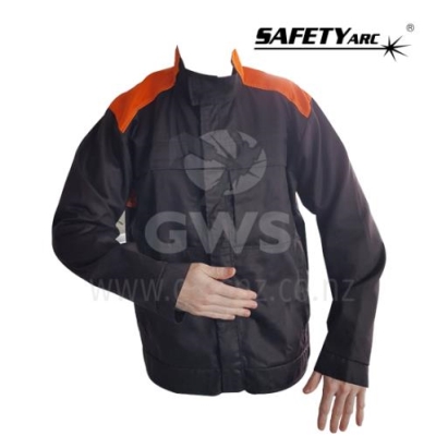 SAFETYarc Welders Jacket Pro Series Orange / Black L