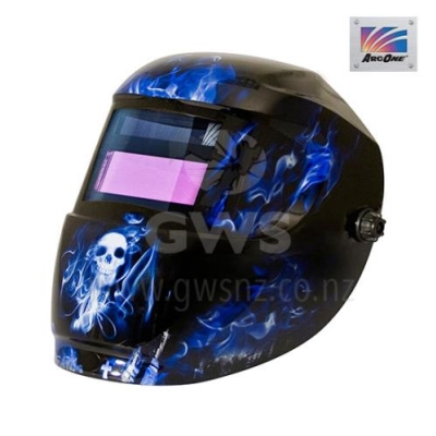 ArcOne Helmet Carrera Std 1000F True Colour 9-13 Blue Doom