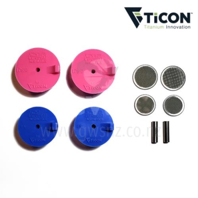 Ticon Silicon Purge Plugs Kit Header 1.5 - 1.88"