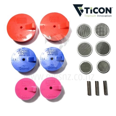 Ticon Silicon Purge Plugs Kit Manifold 1.25" - 2"