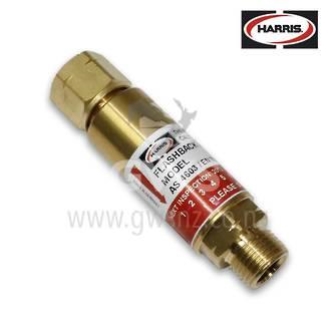 Harris 188TAL Flashback Arrestor Fuel Regulator End