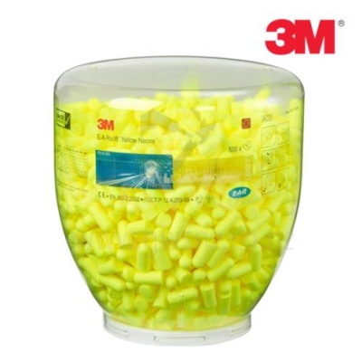 3m Neon Earplugs Class 4 Bulk Pack (500 Pairs)