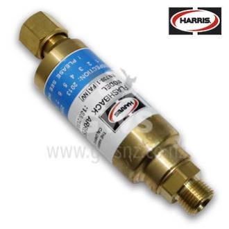 Harris 1882UAAR Flashback Arrestor Hi-Flow Oxygen Torch End