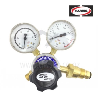 Harris 801 Regulator Argon Mig Twin Gauge 0-30LPM