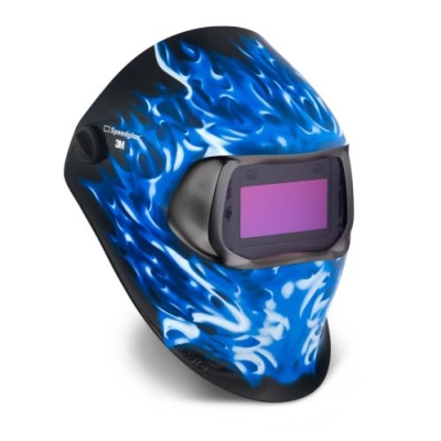 Speedglas 100V Auto-Darkening Helmet ICE Hot Design 752520