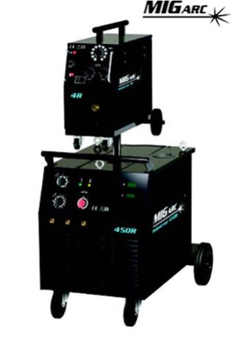 MIGarc Industrial Series 450 Amp With Remote Wire Feeder Mig Welding Package