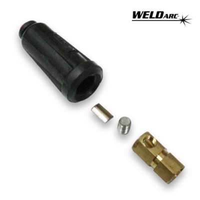 WELDarc Small Dinse Plug 10-25mm OKC Female