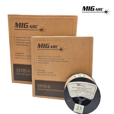 MIGarc Mig Mag Copper Coated, Low Carbon Steel Welding Wire ER70S-6