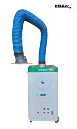 WELDarc Loobo XZ1500 1.5Kw 230 Volt Single Arm Fume Extractor