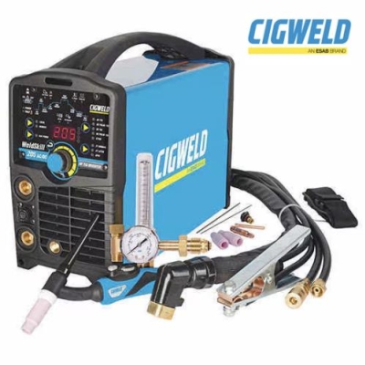 Cigweld Weldskill 205 AC/DC Tig welding Package