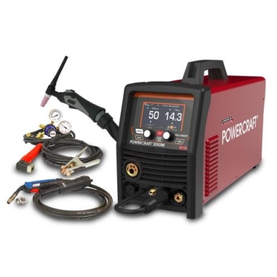 Lincoln Powercraft 200M 4-IN-1 Welder Package