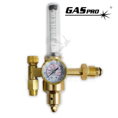 GASpro Regulator Argon Compact Flowmeter 0-25LPM