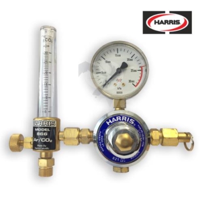 Harris Regulator Argon Single Flow Meter Tube