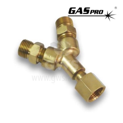 GASpro Argon Y Adaptor For Purging 5/8 UNF RH