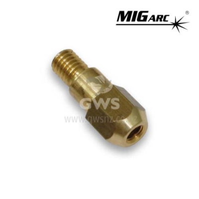 Binzel Style 36 Long M6 Brass Tip Adapter