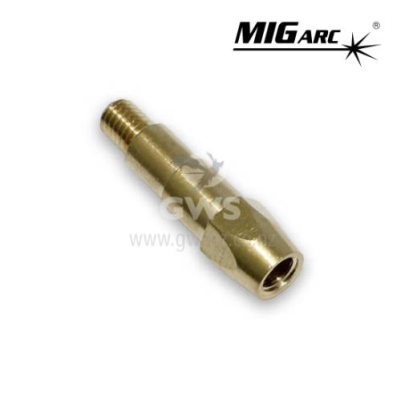 Binzel Style MB40 Long M8 Brass Tip Adapter