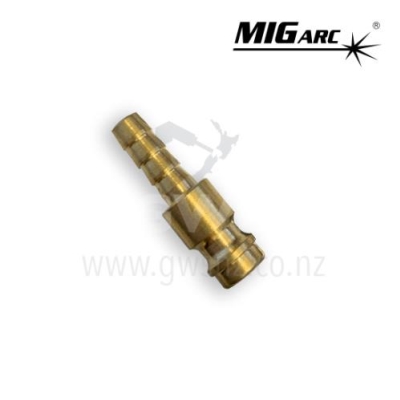 MIGarc™ Gas Water Quick Connect Nipple | Global Welding Supplies